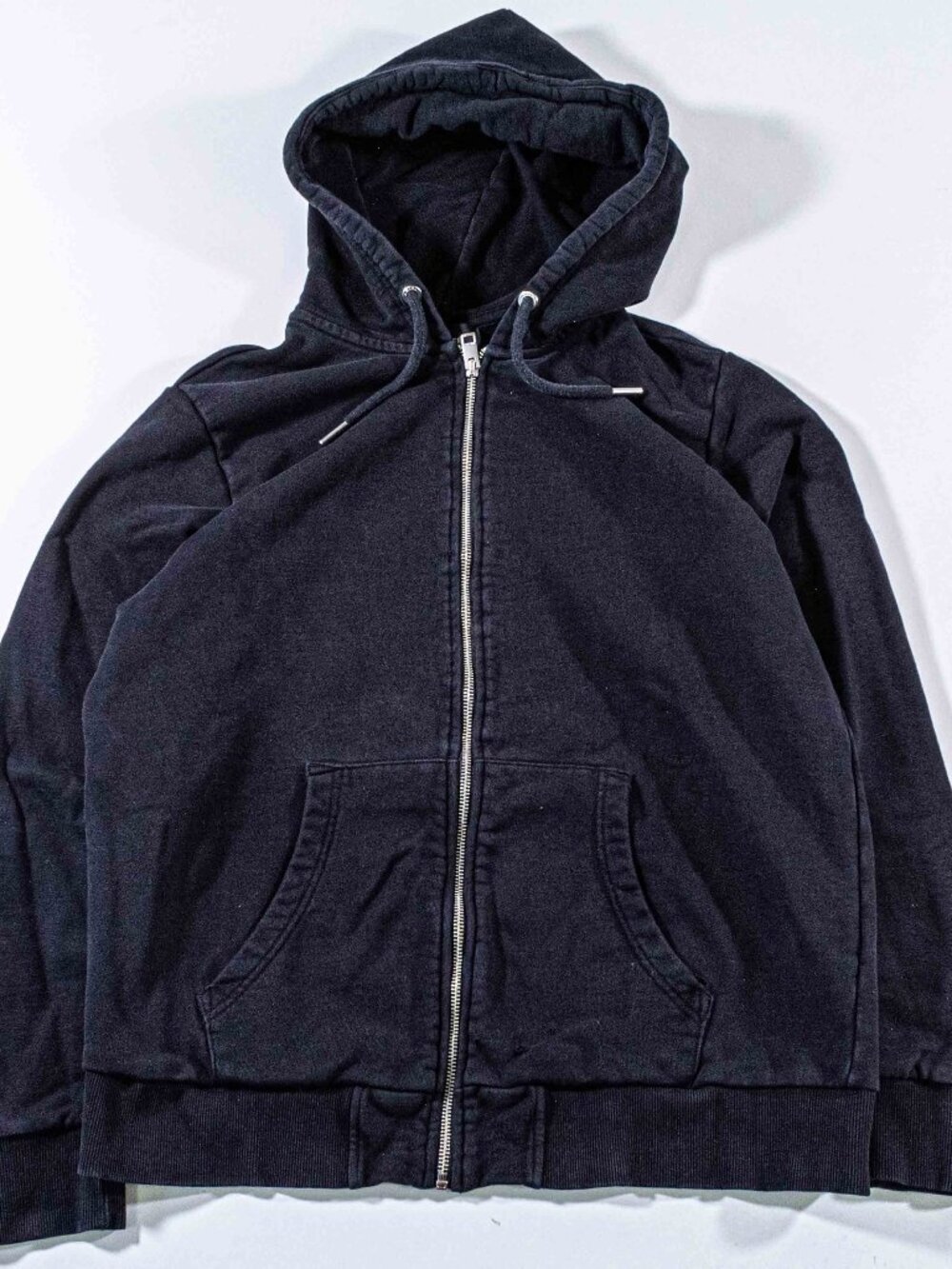 Vintage Y2K Diesel Distressed Zip Hoodie XL Faded Grunge Streetwear